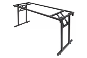 MASA PENTRU CATERING/CONFERINTE 190X100 CM, STEJAR SONOMA/NEGRU, DIN PAL LAMINAT SI OTEL, ARTIM GROUP SELECTION - Img 7