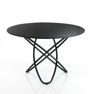 MASA SUFRAGERIE 110CM, HULA HOOP, COD 5753, STIL MODERN, REALIZAT DIN METAL SI CERAMICA