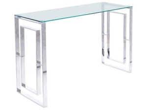 MASUTA CAFEA ALLURE C, METAL CROMAT, STICLA SECURIZATA, DESIGN EXCLUSIV SIGNAL