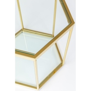 MASUTA DE CAFEA COMB GOLD 55, CONFECTIONATA DIN OTEL INOXIDABIL SI STICLA SECURIZATA, STIL MODERN - Img 2