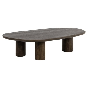 MASUTA DE CAFEA ELLINGTON, 214212, CONFECTIONATA DIN FURNIR DE STEJAR, MDF, TRAVERTIN SI LEMN RECICLAT, MARO, STIL MODERN