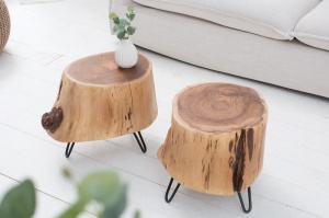 MASUTA DE CAFEA GOA 38608 DIN LEMN MASIV DE SALCAM DESIGN RUSTIC