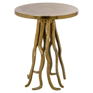 MASUTA DE CAFEA MACEY GOLD 41Ø, 825214, CONFECTIONATA DIN ALUMINIU, STIL MODERN