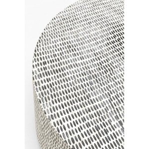 MASUTA DE CAFEA PIANO 76 CM, CONFECTIONATA DIN MDF SI RASINA, STIL MODERN - Img 2