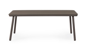 MASUTA DE GRADINA SPIKE RAVEN GRI, CONFECTIONATA DIN ALUMINIU, STIL MODERN - Img 2