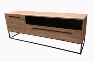 MASUTA TV 165CM, STRAIGHT COD 40296, LEMN MASIV DE SALCAM