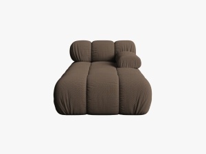 MODUL SEZLONG COLTAR BELLIS, PE DREAPTA, MARO, CU TAPITERIE DIN TEXTIL 3D SONIC, MICADONI