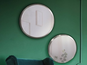 OGLINDA DECORATIVA 44CM, ARIES, COD 119023, STIL MODERN SCHULLER - Img 2