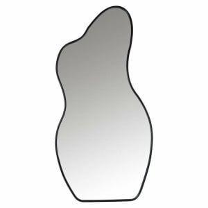 OGLINDA DECORATIVA ASIMETRICA ALDON, NEAGRA, STIL MODERN, MI-0079