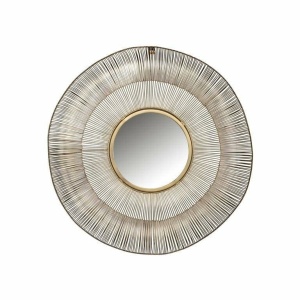 OGLINDA DECORATIVA ROTUNDA ALIZA, 75 CM, AURIE, STIL MODERN, MI-0074