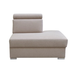 OTOMAN OTT MINI MARIETA, LA COMANDA, COLTAR DE LUX, BEJ, DIN TESATURA CABLO, DREAPTA, STIL MODERN, TK