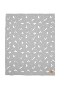 PATURICA DIN BUMBAC FLY GREY IDEALA PENTRU BEBELUSI BA