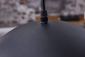 PENDUL 30CM, GLOW NEGRU/AURIU, COD 40825, DIN METAL , STIL INDUSTRIAL - Img 4