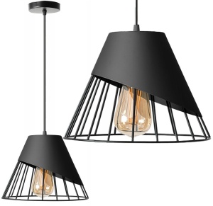 PENDUL BLACK APP227-1CP, 26x22 cm, NEGRU, DIN METAL, STIL MODERN, TU