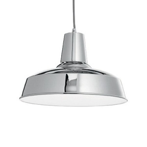 PENDUL DESIGN VINTAGE MOBY SP1 ALUMINIU IDEAL LUX