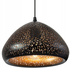 PENDUL EDISON APP231-1CP, 18x25 cm, NEGRU SI AURIU, DIN METAL, STIL MODERN, TU - Img 3