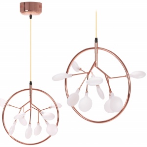 PENDUL GLAMOR APP568-1CP, 160x45 cm, ROZ AURIU, DIN METAL DE INALTA CALITATE, STIL MODERN, TU