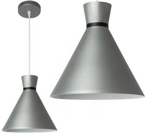 PENDUL KONA SILVER 000, 20x120 cm, ARGINTIU, DIN METAL, STIL MODERN, TU