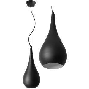 PENDUL METAL BLACK APP377-1CP, 20x44 cm, NEGRU, DIN METAL, STIL MODERN, TU