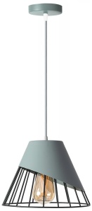 PENDUL METAL GREY APP229-1CP, 26x22 cm, GRI SI NEGRU, DIN METAL, STIL MODERN, TU - Img 2