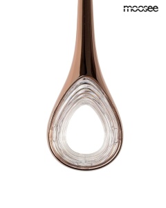 PENDUL MOOSEE VUELO, CUPRU, CONFECTIONAT DIN ALUMINIU SI ACRIL, DESIGN MODERN ELEGANT - Img 5