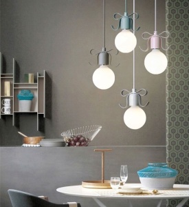 PENDUL NARNI GREEN APP190-1CP, 13x100 cm, VERDE, DIN ALUMINIU, STIL MODERN, TU - Img 6