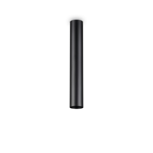 PLAFONIERA LOOK PL1 H40, NEGRU, DIN METAL, STIL MODERN