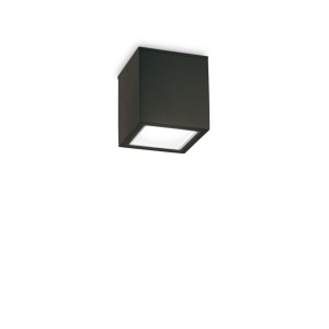 PLAFONIERA MODERNA TECHO PL1 SMALL, NEGRU, IDEAL LUX