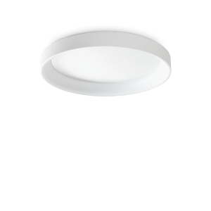 PLAFONIERA ZIGGY PL D080, ALB, DIN METAL, STIL MODERN