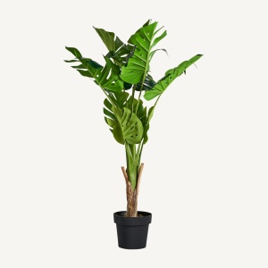 PLATA ORNAMENTALA, MONSTERA 128CM, REF. 29113, CONFECTIONAT DIN POLIETILENA, VICAL , STIL MODERN