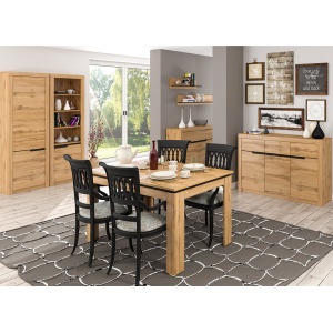 RAFT R1 TORONTA, MODEL DREAPTA, STEJAR WOTAN, DIN DTD LAMINAT SI MDF, STIL MODERN, TK - Img 4