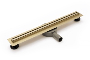 RIGOLA DUS, REA NEO PURE MIRROR SLIM, 90 CM, GOLD CHAMPAGNE, DESIGN MODERN, CALITATE SUPERIOARA, REA - Img 8