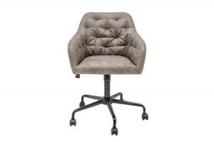 SCAUN CONFORTABIL DE BIROU, DUTCH COD 39351, TAUPE STIL MODERN - Img 2