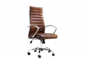 SCAUN DE BIROU, BIG DEAL 107/117CM, METAL SI PIELE ECO MARO, COD 41419 - Img 4
