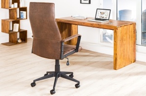 SCAUN DE BIROU MARO, LAZIO HIGH, DESIGN VINTAGE, ARTIM GROUP SELECTION - Img 4