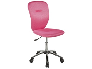 SCAUN DE BIROU PENTRU COPII Q-037 ROZ STIL MODERN