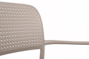 SCAUN DE EXTERIOR SPARK CONFECTIONAT DIN POLIPRAPILENA, MARO, STIL MODERN - Img 3