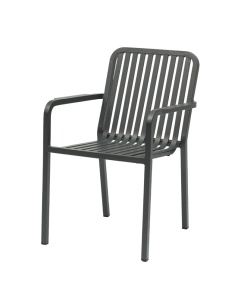 SCAUN DE TERASA PUREZZA 21, REALIZAT DIN ALUMINIU, CULOARE ANTRACIT, PENTRU UZ COMERCIAL, ARTIM GROUP SELECTION - Img 5