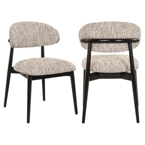 SCAUN DINING CHERRY TRENDY NATURE 01, S4741, CONFECTIONAT DIN 100% POLIESTER, SPUMA, PLACAJ SI LEMN, RICHMOND INTERIORS