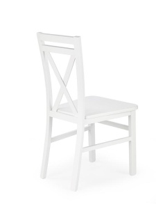 SCAUN DINING DARIUSZ 2, ALB, DIN LEMN MASIV DE FAG, STIL CLASIC - Img 2