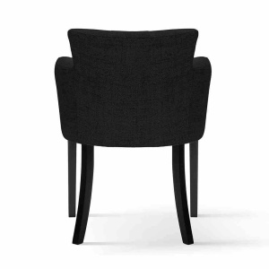 SCAUN DINING FARO, NEGRU, STIL CLASIC - Img 4