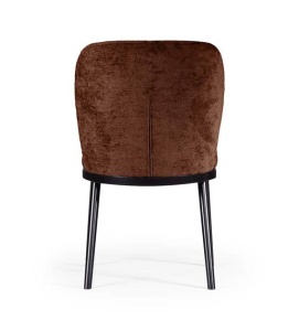 SCAUN DINING SHELLY PRO, MARO/NEGRU, STIL MODERN - Img 4
