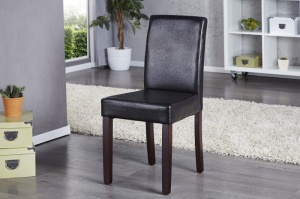 SCAUN GENUA CAFENIU ANTIC 20918 DESIGN VINTAGE