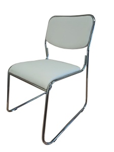SCAUN PENTRU SALI DE CONFERINTA NEAPOL ALB DESIGN MODERN