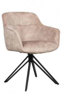 SET 2 SCAUNE, CONFORTABIL GRIEGE, EUPHORIA COD 40259, DIN METAL SI CATIFEA, STIL RETRO - Img 1