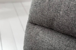 SET 2 SCAUNE, DINING, CANTILEVER, COD 40461, DIN TEXTIL GRI STIL MODERN - Img 6