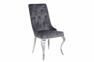 SET 2 SCAUNE DINING, CLASIC, BAROC, DIN METAL SI CATIFEA GRI, ARTIM GROUP SELECTION - Img 7