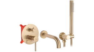 SET DE DUS INCASTRAT REA LUNGO + BOX, AURIU PERIAT, DIN ALAMA, CALITATE SUPERIOARA