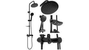 SET DE DUS REA LUIS, NEGRU, DIN ALAMA, CALITATE SUPERIOARA