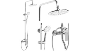 SET DE DUS REA SALTON, CROM, DIN ALAMA, CALITATE SUPERIOARA